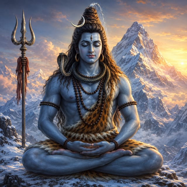 Om Namah Shivaya, Monday Shiva dhyanam 🙏