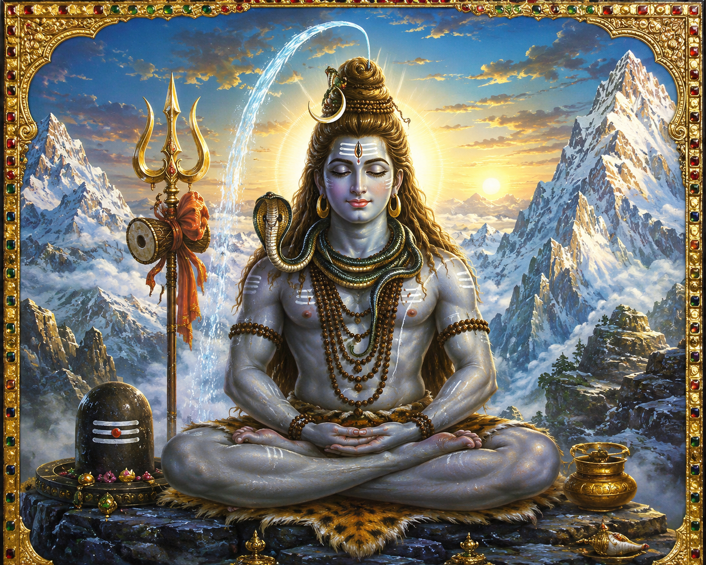 First verse of the Shiva Panchakshara Stotram composed by Adi Shankaracharya.